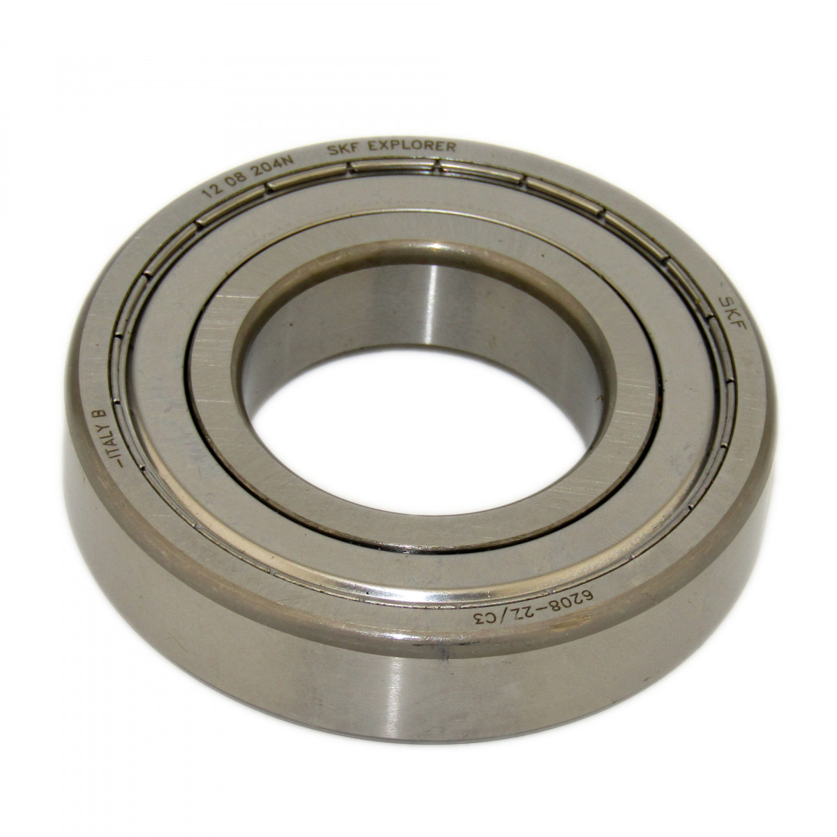 Подшипник 6208 ZZ SKF для стиральной машины, R=80 мм, r=40 мм, BRG008, 002867
