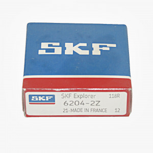 Подшипник SKF 6204 ZZ для стиральной машины, R=47 мм, r=20 мм, 002591, 300696, 005433