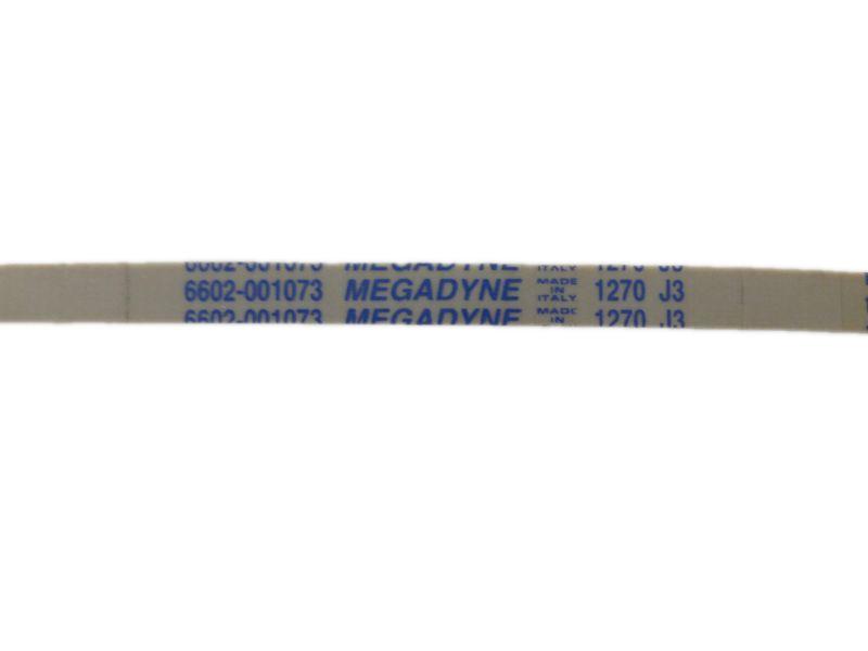 Ремень 1270J3 MEGADYNE 1500134 белый